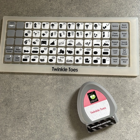 Twinkle toes Cricut Lite cartridge - Picture 2 of 4